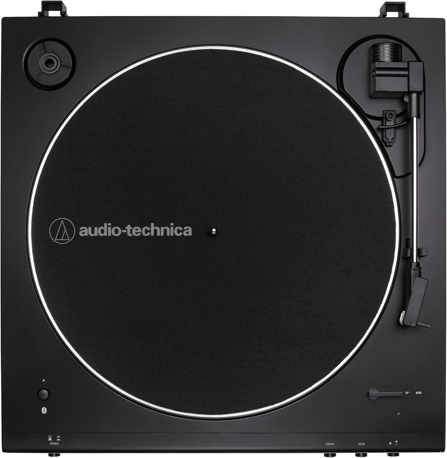 Audio-Technica AT-LP60XBT-BK Fully Automatic Wireless Belt-Drive Turntable (Black) (ATLP60XBTBK)